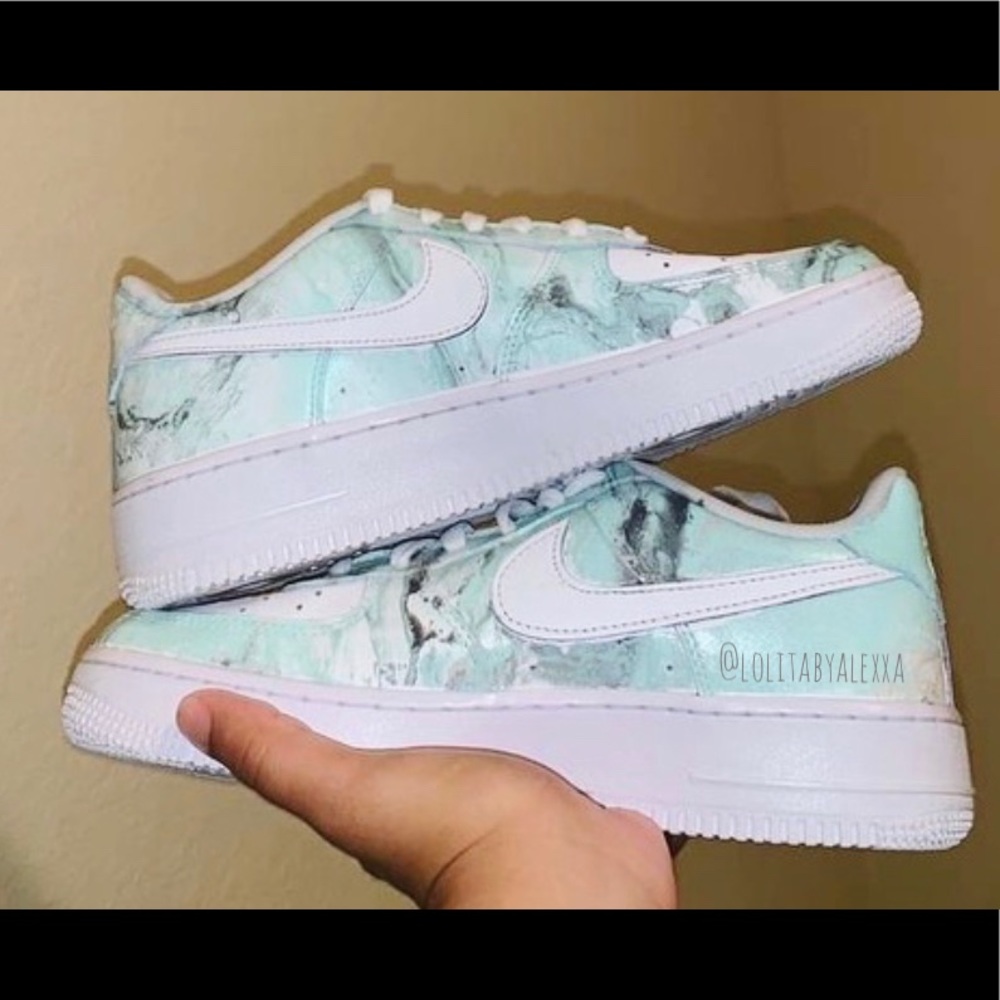 Marble Custom Air Force 1